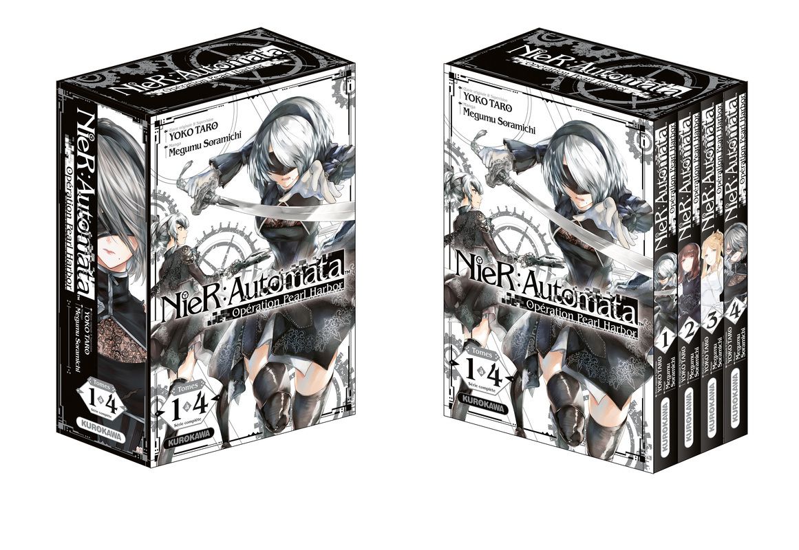 COFFRET NIER:AUTOMATA OPERATION PEARL HARBOR (INTEGRALE TOMES 1 A 4)