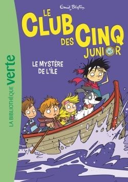 LE CLUB DES CINQ JUNIOR, TOME 02 - LE MYSTERE DE L'ILE