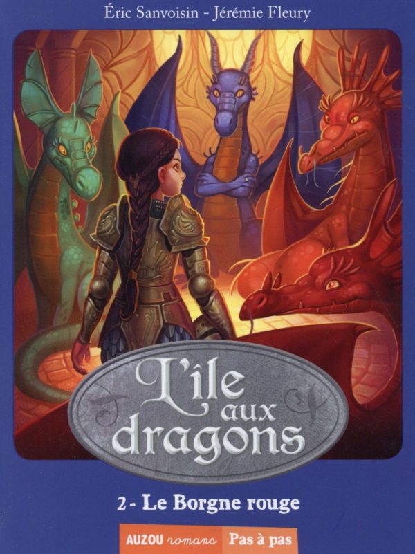 LA SAGA DES DRAGONS - L'ILE AUX DRAGONS TOME 2 LE BORGNE ROUGE (COLL. PAS A PAS)