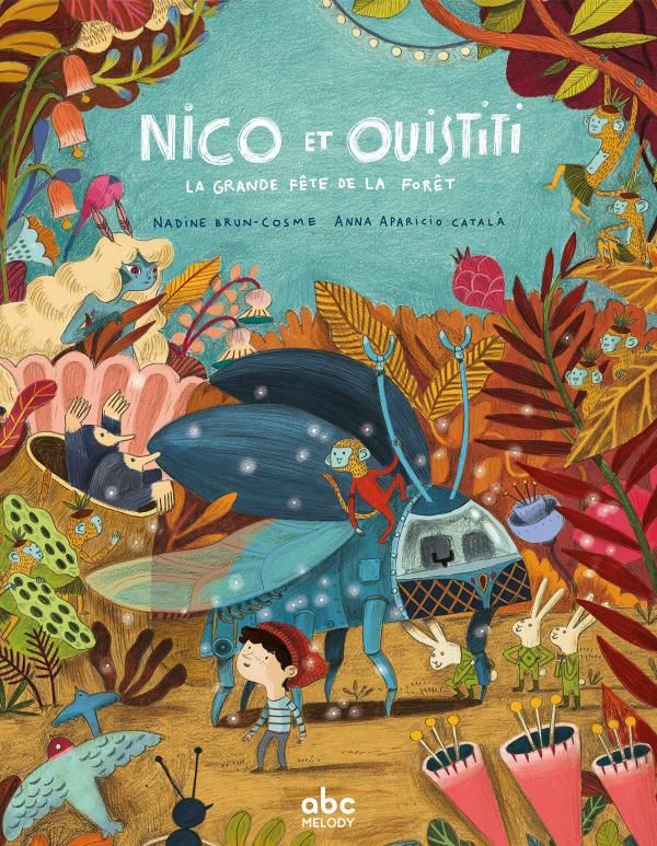 NICO ET OUISTITI EXPLORENT LA FORET - LIVRE + AUDIO