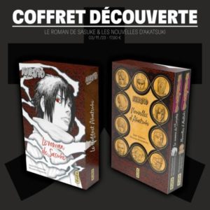 NARUTO - ROMANS - COFFRET NARUTO ROMANS : AKATSUKI