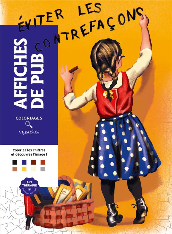 COLORIAGES MYSTERES - AFFICHES DE PUB