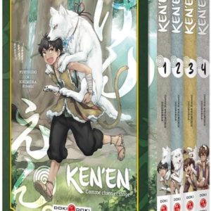 KEN'EN - COMME CHIEN ET SINGE - COFFRET - VOL. 01 A 04