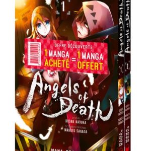 MANGA/ANGELS OF DEATH - PACK DECOUVERTE ANGELS OF DEATH T01 & T02