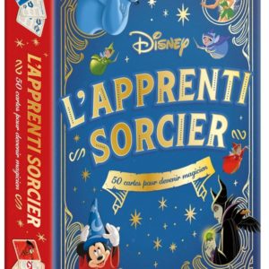 DISNEY - COFFRET DE MAGIE - L'APPRENTI SORCIER - 50 CARTES POUR DEVENIR MAGICIEN