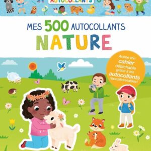 MES 500 AUTOCOLLANTS NATURE