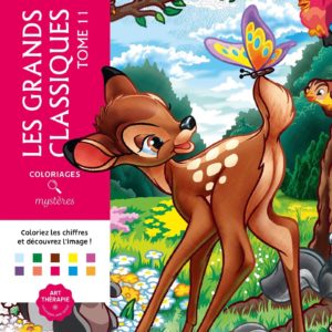 COLORIAGES MYSTERES DISNEY - LES GRANDS CLASSIQUES TOME 11
