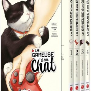 LA GAMEUSE ET SON CHAT - COFFRET VOL. 01 A 04