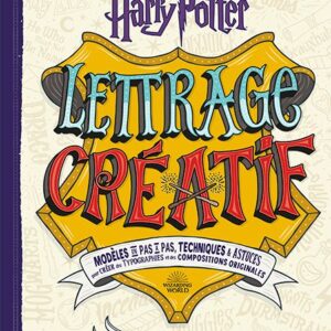 HARRY POTTER - LETTRAGE CREATIF HARRY POTTER